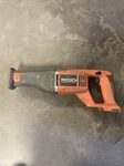 Ridgid Cordless 18 Volt Reciprocating R844 Variable Speed Saw Tool Only Tested. Fixed Price $35.99.