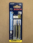 Bosch T118AHM3 Pc. 3-1/4 In. 24 Tpi Carbide Edge For Stainless Steel T-shank. Fixed Price $18.99.