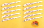Drill Hog Reciprocating Saw Blade Cobalt 6"X6 Tpi Usa 10 Pc. Fixed Price $18.99.