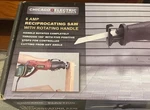Chicago Electric - Reciprocating Saw 7.5 Amp With Used And New Blades. Fixed Price $34.99.
