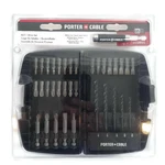 Porter Cable 35 Piece Drill And Drive Set Screw Bits Storage Case Wood Metal New. Fixed Price $49.88.