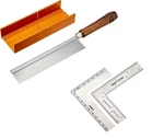 Zona Saw 35-241 Fine Kerf 42T With Aluminum Miter Box & L-square Combo. Fixed Price $34.99.