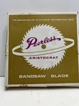 N.o.s. Peerless Aristocrat 95" Width 1/2 25 Gauge Point Band Saw Blade. Fixed Price $17.46.