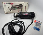 Rotozip RTM01 Rotomite Corded Rotary Tool Sheetrock Saw 120V 3.6A Tested Works. Fixed Price $29.75.