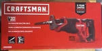 Craftsman V20 Lithium-ion Reciprocating Saw (CMCS300B)... Free S&h!. Fixed Price $69.99.