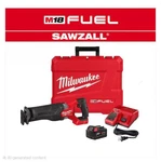 Milwaukee M18 Fuel Sawzall Reciprocating Li-ion 5AH Battery Red Black. Fixed Price $205.00.