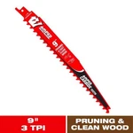 Diablo Amped Demon 9 In. Carbide Tipped Reciprocating Saw Blade 3 Tpi. Fixed Price $32.16.
