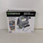 Genesis GJS500 5-AMP Variable-speed Orbital Jig Saw With Blades (new). Fixed Price $55.99.