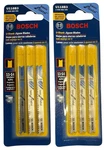 2PACK Bosch 3-1/8" U-shank (high Speed Steel) Jig Saw Blade 11/14 Tpi U118B3. Fixed Price $9.99.