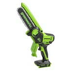 Greenworks 24V 6 Inch Handheld Pruning Mini Chainsaw Pruner - Tool Only. Fixed Price $109.99.