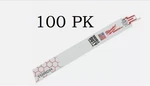 Milwaukee 9" Sawzall Reciprocating Blades Torch 100 Pack Tpi 48-01-7713. Fixed Price $215.50.