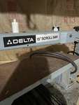 Delta 15" Scroll Saw Corded Electric Gray/black Woodworking Tool Single Item. Fixed Price $67.00.