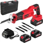 Reciprocating Cordless, 0-3500 Spm Power Saw, Tool-free Red. Fixed Price $81.78.
