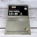 Craftsman Band Saw Blade 1/2 X80 926598 Fast Cutting Made Usa. Fixed Price $14.95.