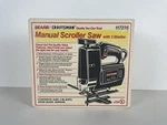 Sears Craftsman Manual Scroller Saw 1/4 Horsepower Variable Speed 17225 New!. Fixed Price $30.00.