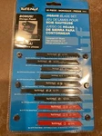 Task Tools 09962 Universal Shank Jig Saw Blade Set With Pouch, 20-PIECE. Fixed Price $12.00.