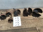 Lot Milwaukee Large Wood Bits 48-25-4621 4-5/8" 48-25-3621 48-25-2561. Fixed Price $49.95.