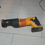 Dewalt 20V Cordless Reciprocating Saw Lithium-ion Battery Included Yellow Black. Fixed Price $70.00.