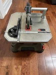 Rockwell Bladerunner Tabletop Saw. Including Wall Mounting. Fixed Price $79.00.