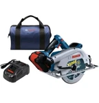 Bosch GKS18V-25CB14 Hd Circular Saw Kit, 5/8", 18VDC New In Box. Fixed Price $274.99.