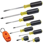 Klein Tools 9 Piece Screwdriver Set Cushion Grip Magnetic Tips Made Usa. Fixed Price $88.79.