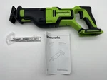 Greenworks 24V/48V Dual Volt Cordless Reciprocating Saw Tool Only W/ Box. Fixed Price $59.99.