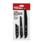 Hyper Tough 9 Piece Reciprocating Saw Blades, Steel Material. Fixed Price $16.12.