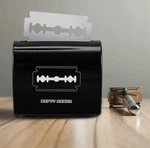 Disposal Case Storage Bank For Used Rockwell Safety Razor Blades. Fixed Price $14.99.