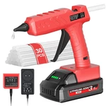 Samvinor Cordless Hot Glue Gun Kit Battery And Charger 3.5AH Rechargeable M18. Fixed Price $63.98.