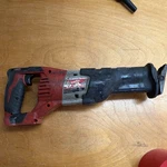 Milwaukee 2620-20 18V Li-ion Reciprocating Saw Used Red Black No Battery. Fixed Price $60.00.