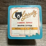 Grizzly Carbide Tipped Shaper Cutter G1125. Fixed Price $22.00.