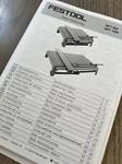 Festool Mft 1080 Multifunction Table Compact Size Collapsible Folding Work Bench. Fixed Price $657.95.