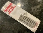 Per Pack Rockwell Bayonet Saw Blades, 12318 (24154) 10TPI Plywood Scroll. Fixed Price $25.00.
