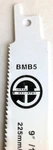 Reciprocating Saw Blades For Metal 9" Inch 14TPI 100 Ga BMB5. Fixed Price $117.44.