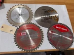 10" Craftsman - Kromedge Usa Circular Saw Blade Lot Of 4 (#291). Fixed Price $40.00.