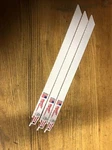 New Milwaukee 12" Sawzall Metal Blades 3/PACK Tpi 48-01-7189. Fixed Price $12.90.