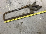 Vintage Wheeler Madden & Clemson Meat Butcher Hacksaw (20" Blade) 26" Long. Fixed Price $25.00.
