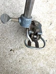 Delta Rockwell 24" Scroll Saw Upper Hold Down Assembly Model 40-440 Complete. Fixed Price $44.95.