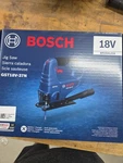Bosch Brushless Variable Speed Keyless Cordless Jigsaw Bare Tool GST18V-37N. Fixed Price $75.00.