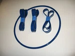 3 Urethane Band Saw Tires 1 Round Drive Belt For Champion F2504. Fixed Price $37.95.