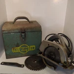 Skil Saw Home Shop 520 Circular W/ Metal Tool Box Case Wrench Blades Works. Fixed Price $38.69.