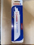 5 Lenox 6108R Lazer Reciprocating Blade, 6"LONG 8T Sawsall. Fixed Price $12.99.
