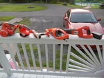 Lot Of 7 Black & Decker Fire Storm 18V Power Tools Tested Works. Fixed Price $96.61.