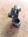 Delta Rockwell Milwaukee 14" Band Saw Upper Blade Guide Support Bracket LBS-127. Fixed Price $19.95.
