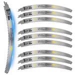 15" Reciprocating Saw Blades 10 Pack 6TPI Arc Edge Wood Pruning Japanese Teeth. Fixed Price $47.99.