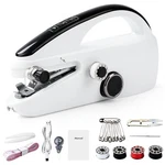 Mini Handheld Sewing Machine Electric Portable Stitch Tool With Full Kit. Fixed Price $32.49.
