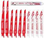 10 Pcs Reciprocating Saw Blade Set 6 8 Inch Wood Metal Cutting With Storage Case. Fixed Price $18.44.
