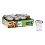 Ball Glass Mason Jar W/ Lid & Band, Regular Mouth, 8 Ounces, 12 Count. Fixed Price $10.69.