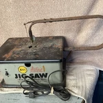 Vintage Bvi Electric Corded Jigsaw W/ Built Rotary Motor Model JS-180-A. Fixed Price $22.00.