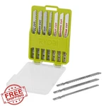 Ryobi A14AK10 Jig Saw Blade Kit 10-PIECE. Fixed Price $34.99.